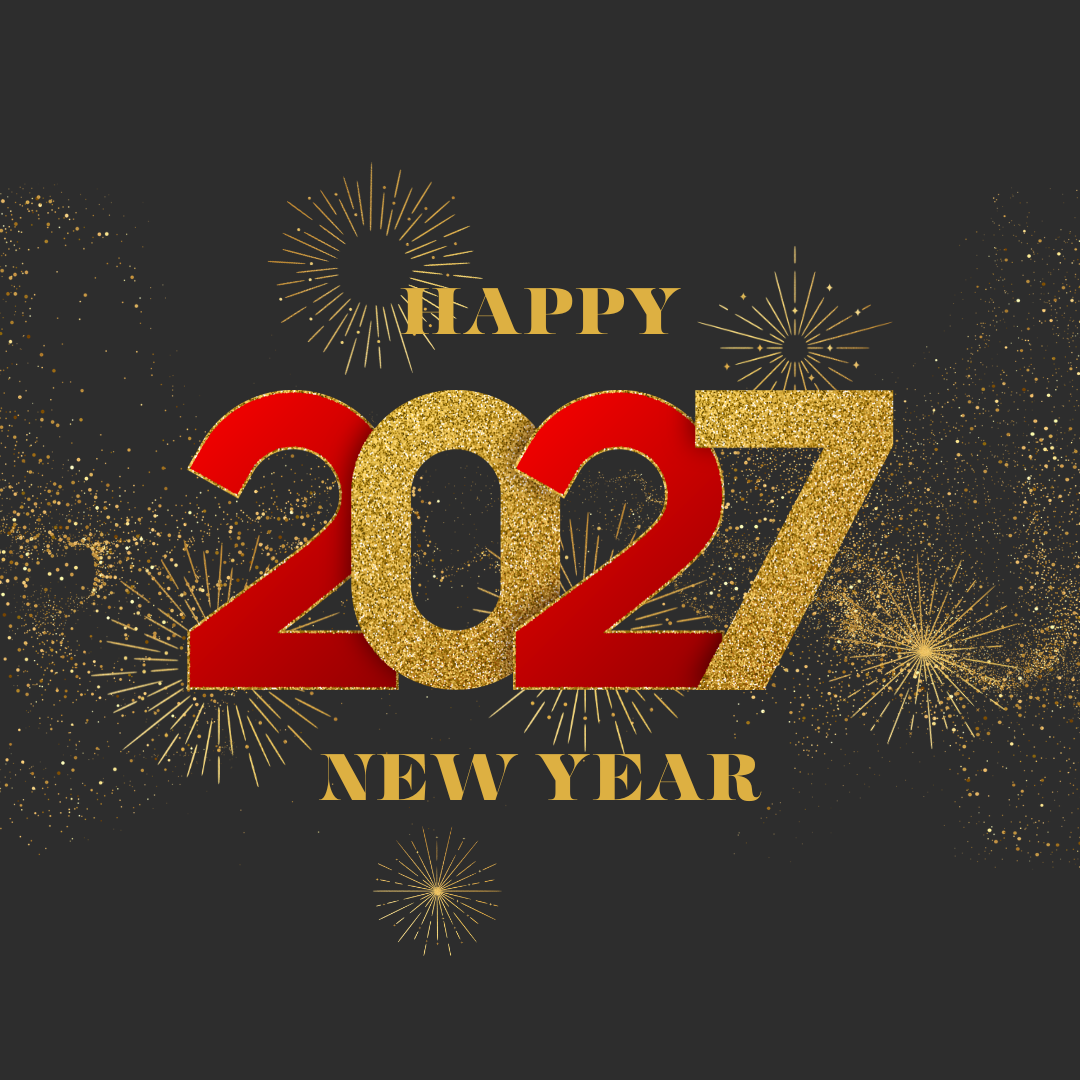 Happy New Year 2027 graphic preview